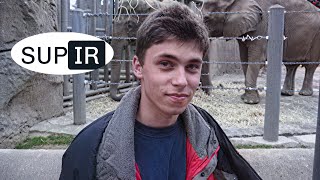 Me at the zoo SUPIR AI Video Upscale 4K 60fps [upl. by Elad]