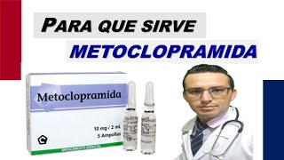 ¿PARA QUE SIRVE METOCLOPRAMIDA💊 CURAR LA NAUSEA Y COMITO CON METOCLOPRMAIDA [upl. by Adnohsek]