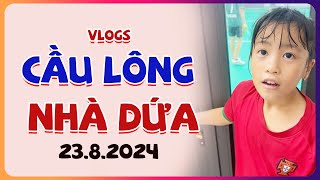 Vlogs Cầu Lông Nhà Dứa Ngày 2382024 shorts caulongbocondua [upl. by Amalie798]