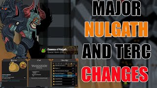 AQW Nulgath and Tercessuinotlim CHANGES  New Quests  Path To Nulgath  Regents Updated [upl. by Atteloc]