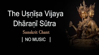 USNISA VIJAYA DHARANI  LONGER NAMGYALMA  SANSKRIT  NO MUSIC  HEALING ALL SUFFERING [upl. by Plath610]