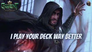 GWENT  This Is The Best Deck And Faction In Gwent Double Cross Assimilate Rules [upl. by Wildermuth723]