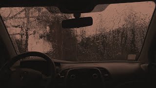 you fell asleep in the car on a rainy afternoon playlist [upl. by Alilad]