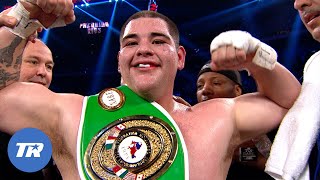 Andy Ruiz Jrs PBC Debut ends in a KO  Ruiz vs Dimintrenko  April 20 2019 [upl. by Feetal]