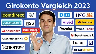 Girokonto Vergleich Bestes kostenloses Konto 2023 Girokonten Vergleich  Finanzfluss [upl. by Kciredohr]