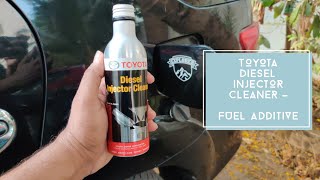 Toyota Diesel Injector Cleaner  fuel additive [upl. by Dranrev]