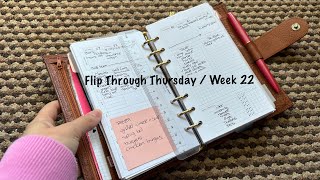 Flip Through Thursday  Week 22  May 2024  Pink Planner Girl [upl. by Arakawa]