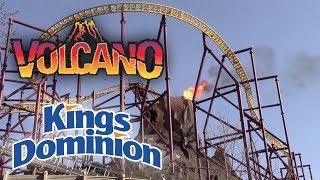 RIP Volcano The Blast Coaster 1998  2018 Closed Forever [upl. by Berti]