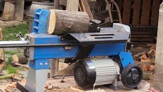 Štípačka na dřevo Test Scheppach HL 450 Wood splitter [upl. by Yeslehc442]