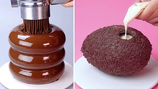 Coolest Sweet Chocolate Cake Decorating Hacks  Awesome Cake Compilation Cake Hacks  So Yummy [upl. by Nivlad]