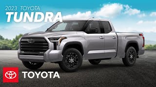 2023 Toyota Tundra Overview  Toyota [upl. by Aletsirc825]