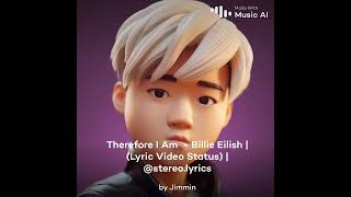 Therefore I Am Cover By BTS Jimin [upl. by Lenoyl614]