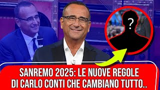 Sanremo 2025 Nuove Regole e Super Ospiti Ecco Tutto quello che Devi Sapere 🌟 [upl. by Upton412]