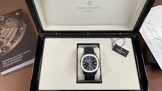 Patek Philippe Aquanaut 5167A001 Detailed unboxing [upl. by Agnola555]