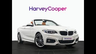 BMW 220i M Sport Convertible  Walkaround [upl. by Htaeh]