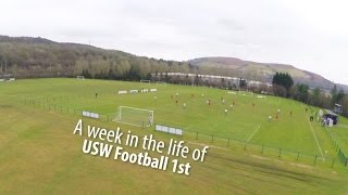 USW Football 1st Team  A week in the life of [upl. by Esdnil54]