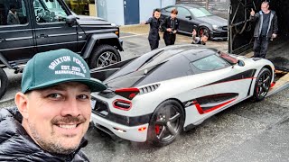 SOMEHOW I FOUND MYSELF IN A KOENIGSEGG AGERA RS DELIVERY DAY [upl. by Newberry]