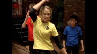 Dance the Night Away  Lilys Dance Lesson  Song E6  Jungle Fury  Power Rangers Official [upl. by Marj10]