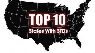 Top 10 states with the highest std rates Did everyone have one before [upl. by Charlot943]