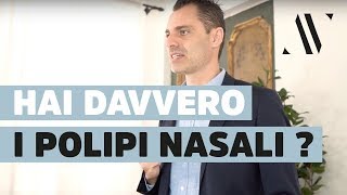 Quali sono i sintomi dei polipi nasali [upl. by Odrude]