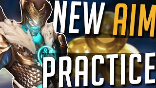 New Aim Trainer In Overwatch  Tips And Setup [upl. by Aitnohs]