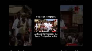 Explanation Interpreters Concept itmemes tamil shorts trending programmingmemes coding funny [upl. by Granoff67]