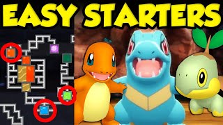 HOW TO GET EVERY STARTER IN POKEMON BRILLIANT DIAMOND SHINING PEARL Easy Starter Pokemon Locations [upl. by Ykcub847]