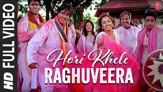 Hori Khele Raghuveera  Video Song  Baghban  Amitabh Bachchan  Hema Malini  Holi Songs [upl. by Dowling338]