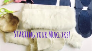 How to make mukluks at home [upl. by Gonnella196]