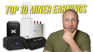 My Top 10 Most Profitable Crypto Miners 2024 [upl. by Norty]