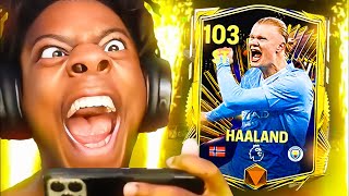 iShowSpeeds GREATEST FIFA Mobile Pack Opening [upl. by Aubine836]