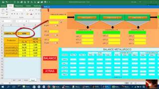 BALANCE METALÚRGICO 4 PRODUCTOS EN MATLAB  METALLURGICAL BALANCE 4 PRODUCTS IN MATLAB [upl. by Jordanson445]