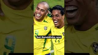 Rivalry between Ronaldinho amp Ronaldo [upl. by Alita]