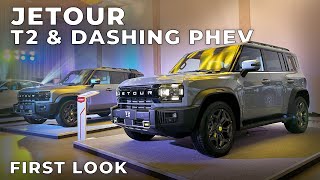 2024 Jetour T2 and Dashing PHEV First Look [upl. by Wimsatt]