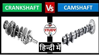 Difference between Crankshaft and Camshaft [upl. by Bergquist]