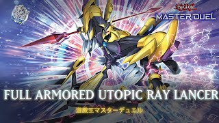 Shark  Full Armored Utopic Ray Lancer  The Masters Saga YuGiOh Master Duel [upl. by Lieno]