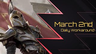 March 2nd Daily Login Reward Bug Workaround [upl. by Ebeneser652]