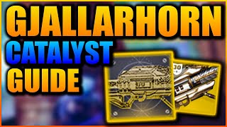 How to Get the Gjallarhorn CATALYST in Destiny 2 Quick amp Easy Guide  Grasp of Avarice Chests [upl. by Anoniw]