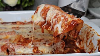 ENCHILADAS  Potato And Cheese Enchiladas  Easy Enchilada Sauce Recipe  Meatless Meal Ideas [upl. by Cresida]