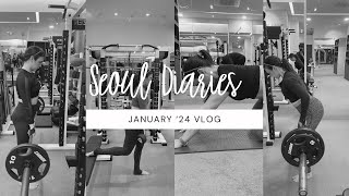 Seoul Diaries  January ‘24 vlog  Happy New Year Getting back to normal [upl. by Satterfield234]