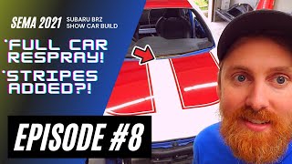 Our SEMA SHOW 2021 BRZ show car build EP8  Pandem V3  Toyota 86  Scion FRS  Subaru BRZ [upl. by Norrehc]