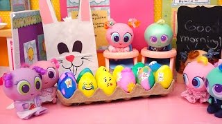 Nerlie Toddlers Coloring Eggs amp Egg Hunt 💖 Toys and Dolls for Kids 💖 Neonate Baby Videos [upl. by Enidualc337]