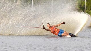 Awesome Pro Mens Slalom Final  IWWF Ski Worlds Mexico 2015 [upl. by Ayital]