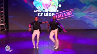 Jonathan y Jorge  Aventura Dance Cruise 2018  Worlds Largest Latin Dance Cruise [upl. by Ahsiket]