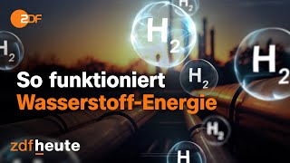 Alternative zu russischem Gas Was kann Wasserstoff  ZDFheute erklärt [upl. by Frazier]