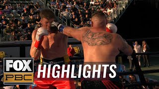 Andy Ruiz vs Tor Hamer  FREE FIGHT  Before They Were Stars [upl. by Koball]