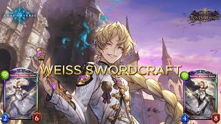 SHADOWVERSE  WEISS  SWORDCRAFT  ROTATION [upl. by Edyth]