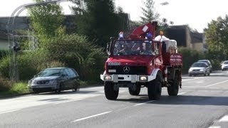 MZF Werkfeuerwehr Merck in Darmstadt bei einer Waldbrandübung [upl. by Naitsirk]