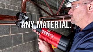 How To Use the RIDGID® RP 342XL Press Tool [upl. by Nuy]