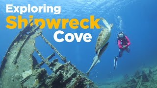 Scuba Diving the Cartanza Shipwreck Exploration  St Thomas [upl. by Fugate]